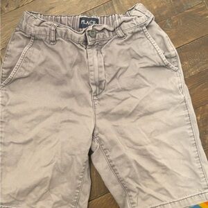 Place Gray Flat Front Shorts